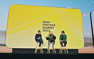 Photo of keynote stage at SPS 2023 with Creator Panel featuring JoJo Siwa